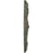Ekena Millwork Marseille Ceiling Medallion (Fits Canopies up to 7 3/8"), Hand-Painted Witch Hazel, 21"OD x 2"P CM21MAWHF - alternate 4